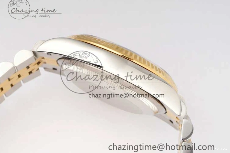 MiroTime 0311 GoodFit DateJust 36 SS YG DIWF 1:1 Best Edition 904L Steel White MOP Diamonds Dial on Jubilee Bracelet SA 2324